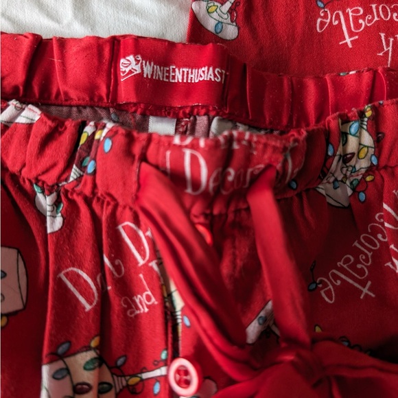 Christmas PJs size XL Red Wine - Picture 5 of 14